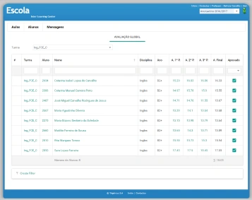 AVALIAÇÃO FINAL DE UM ALUNO